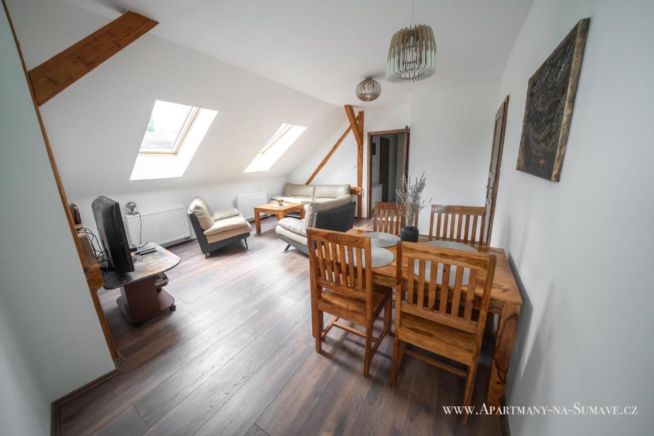 Apartmány na Šumavě Stachy Exterior foto